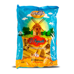 Fideo Pehuajo Rigatoni X500G