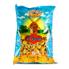 Fideo Pehuajo Caracolas X500G