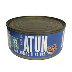 ATUN BON MAR DESMENUZADO AL NATURAL 170G