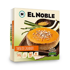 Tarta de calabaza El Noble 