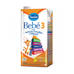 LECHE SANCOR BB 1 A 3 AÑOS NUT.COMPL. 1LT TETRA
