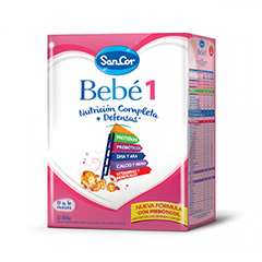 Leche En Polvo Sancor Infantil Bebé 1 Para Lactantes x 800 Gr.