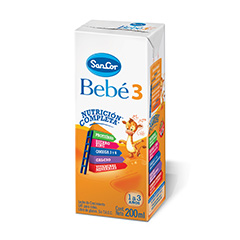 Leche Sancor Bebé 3 x 200 Ml.