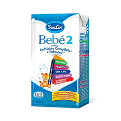 SANCOR BEBE 2 NUT 500ML