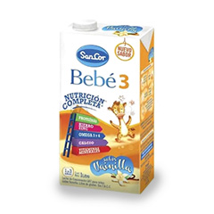 LECHE SANCOR BB 1 A 3 AÑOS VAIN. 1LT