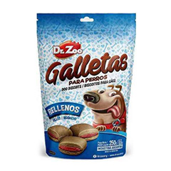 Huesitos Para Perros Rellenos Dr Zoo 250 Gr