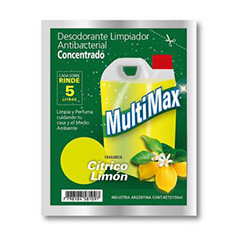 Desodorante De Piso Citrico Multimax 5Lt