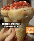 cono-pizza sabor muzzarella 