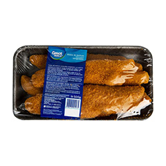 Filet De Merluza Rebozados Congelado Sin Espina Great Value 500 Gr