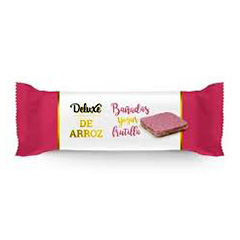 DELUXE GALLETITAS DE ARROZ FRUTILLA