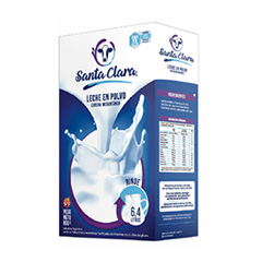 Leche En Polvo Entera Santa Clara 800 Gr