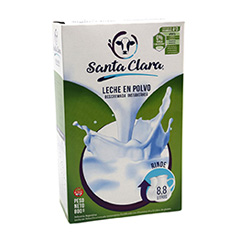 Leche En Polvo Descremada Santa Clara 800 Gr