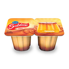 Flan Vainilla con Caramelo Sancor Sublime 2 Un 200 Gr