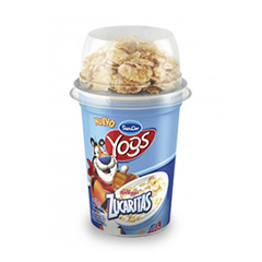 yogurt con cereales