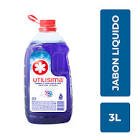   Jabon Liquido Para Ropa Con Suavizante Utilisima Doypack 3 Lt 