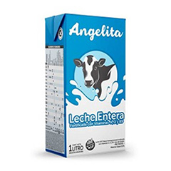 Leche Entera Uht Angelita 1 Lt