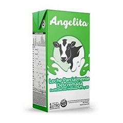Leche Descremada Uht Angelita 1 Lt