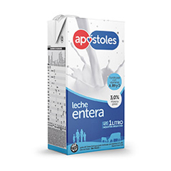 Leche Entera Uht Tetra Apostoles 1 Lt