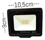 glowlux 10w luz calida 