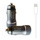 CARGADOR AITECH TIPO-C P/AUTO 20W CC114 